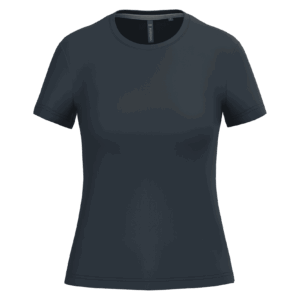 T-shirt col rond manches courtes femme