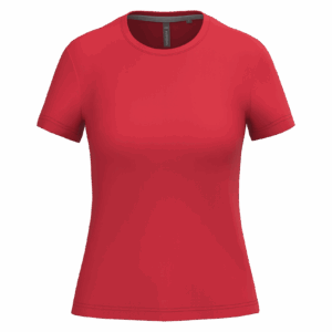T-shirt col rond manches courtes femme