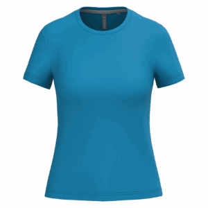 T-shirt col rond manches courtes femme