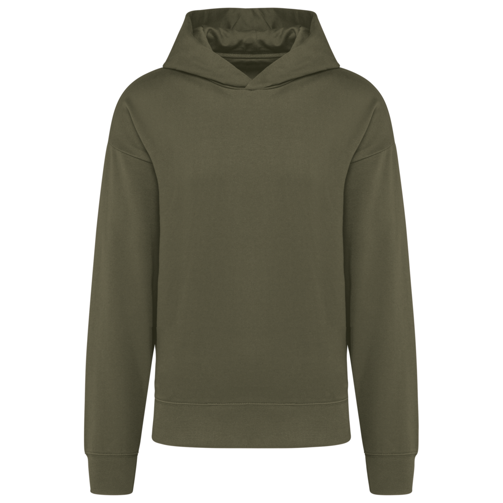 Sweatshirt à capuche molleton oversize unisexe