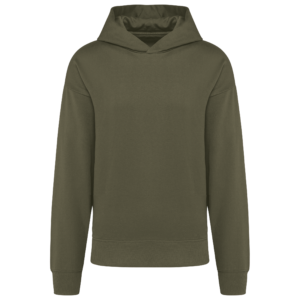 Sweatshirt à capuche molleton oversize unisexe