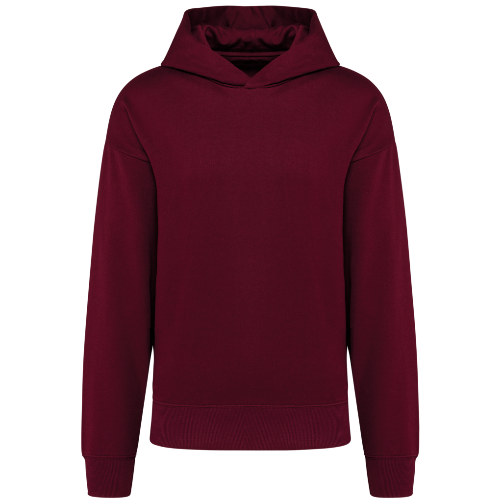 Sweatshirt à capuche molleton oversize unisexe