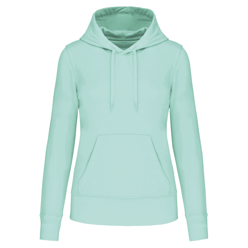 Sweat-shirt écoresponsable à capuche femme
