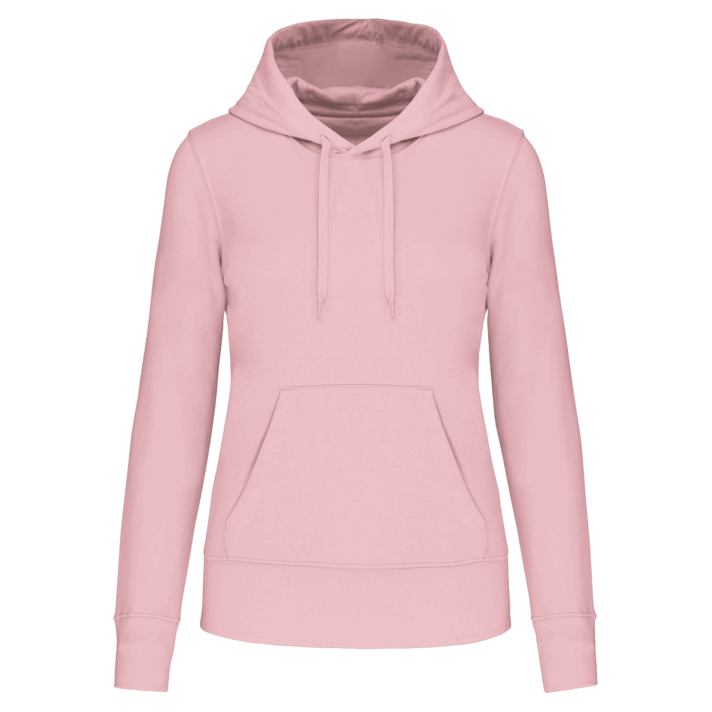 Sweat-shirt écoresponsable à capuche femme