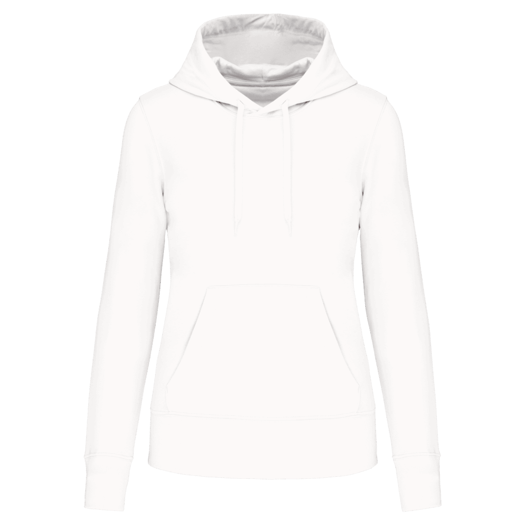 Sweat-shirt écoresponsable à capuche femme