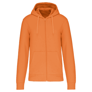 Sweat-shirt écoresponsable zippé à capuche homme