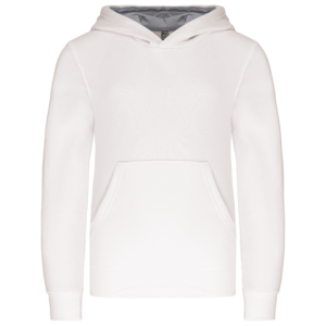 Sweat-shirt capuche contrastée enfant