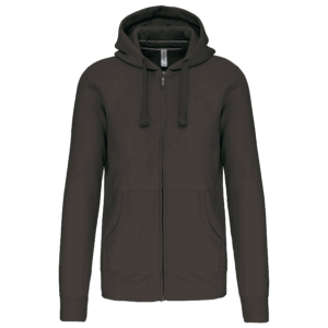 Sweat-shirt zippé capuche homme