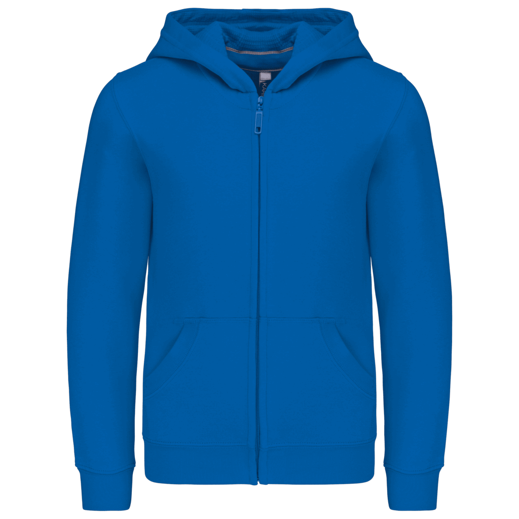 Sweat-shirt capuche zippé enfant