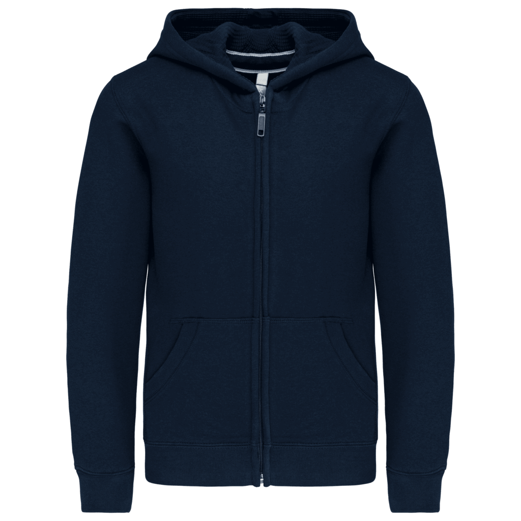 Sweat-shirt capuche zippé enfant