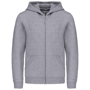 Sweat-shirt capuche zippé enfant
