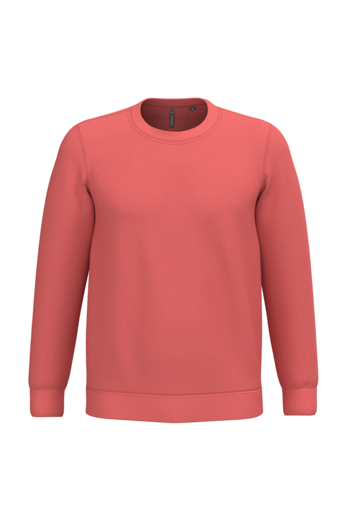 Sweat-shirt col rond unisexe