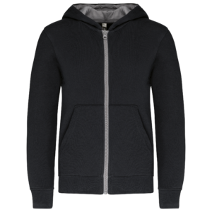 Sweat-shirt zippé capuche enfant