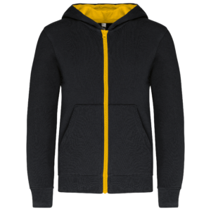 Sweat-shirt zippé capuche enfant
