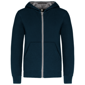 Sweat-shirt zippé capuche enfant