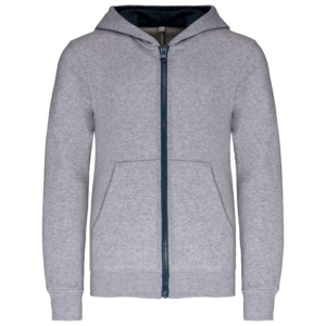 Sweat-shirt zippé capuche enfant