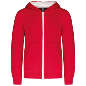 Sweat-shirt zippé capuche enfant