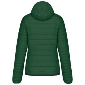 Doudoune légère capuche femme