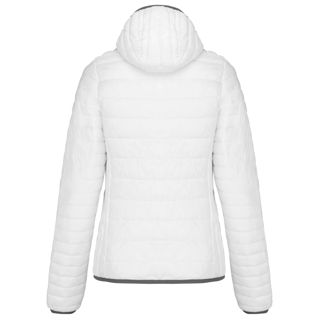 Doudoune légère capuche femme