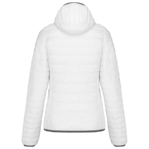 Doudoune légère capuche femme