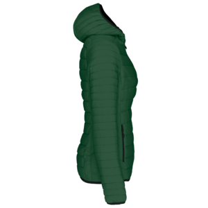 Doudoune légère capuche femme