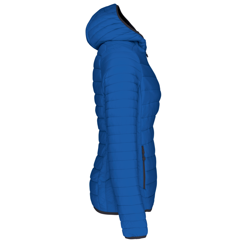Doudoune légère capuche femme