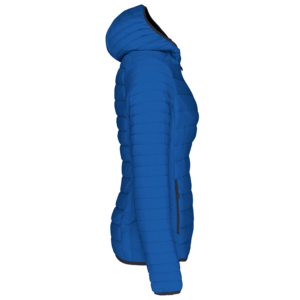 Doudoune légère capuche femme