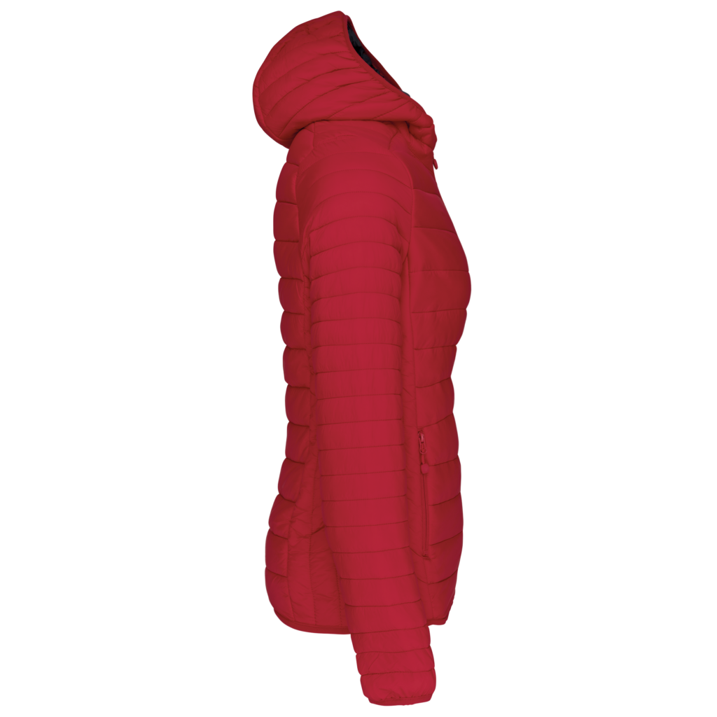 Doudoune légère capuche femme