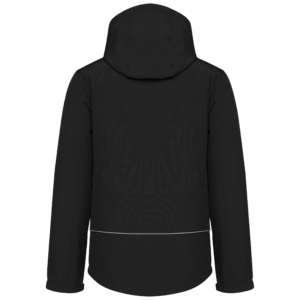 Parka softshell doublée capuche homme
