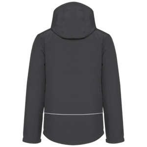 Parka softshell doublée capuche homme