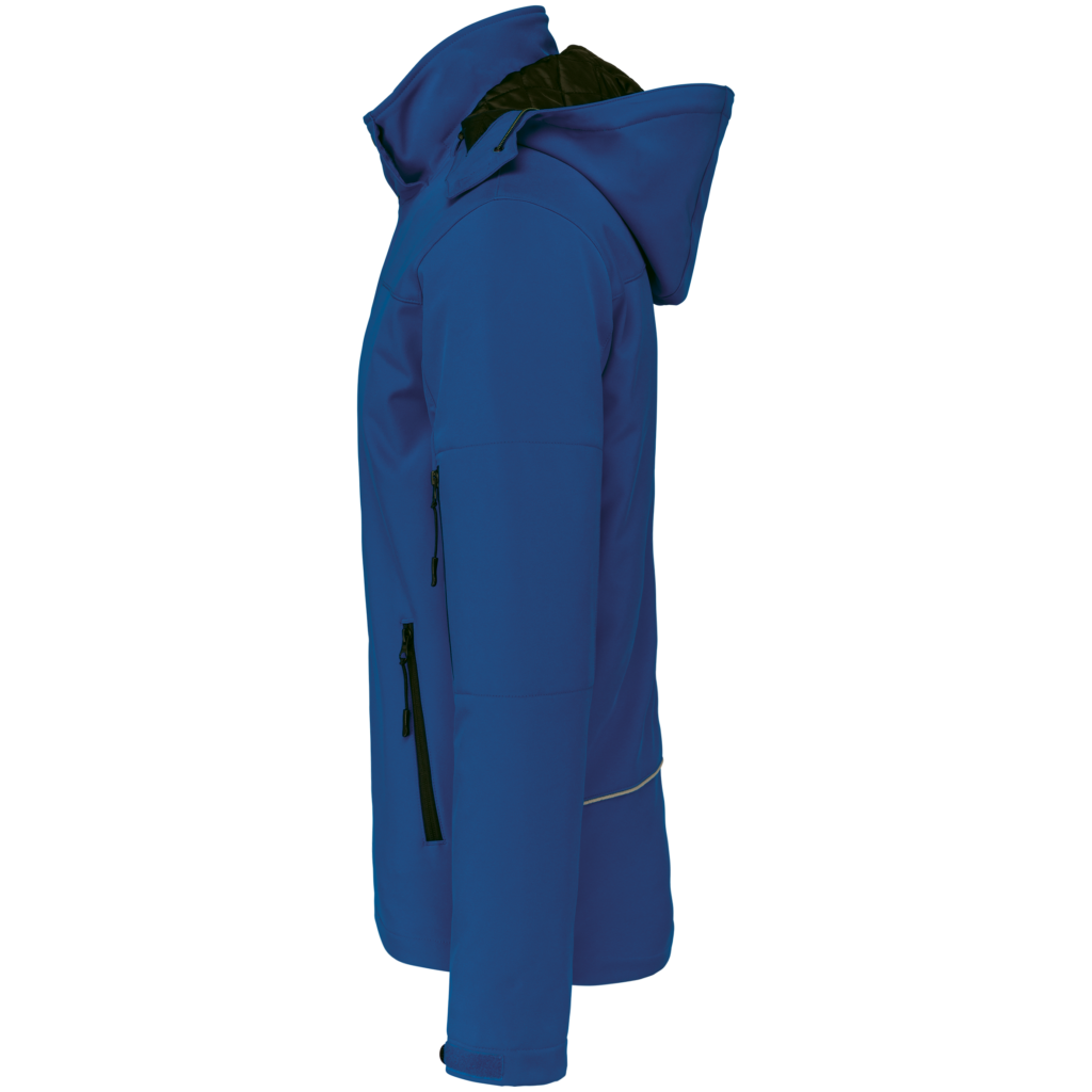 Parka softshell doublée capuche homme