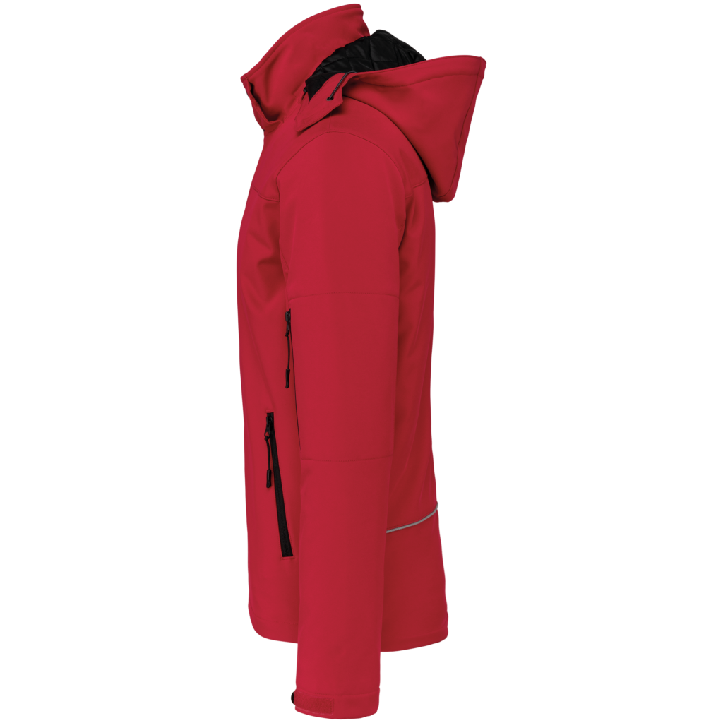 Parka softshell doublée capuche homme
