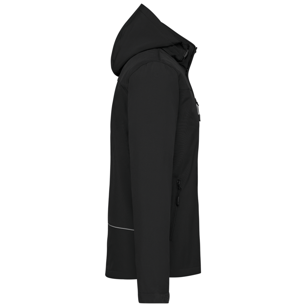 Parka softshell doublée capuche homme