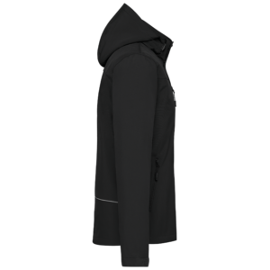 Parka softshell doublée capuche homme