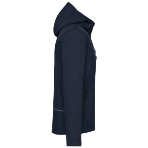 Parka softshell doublée capuche homme