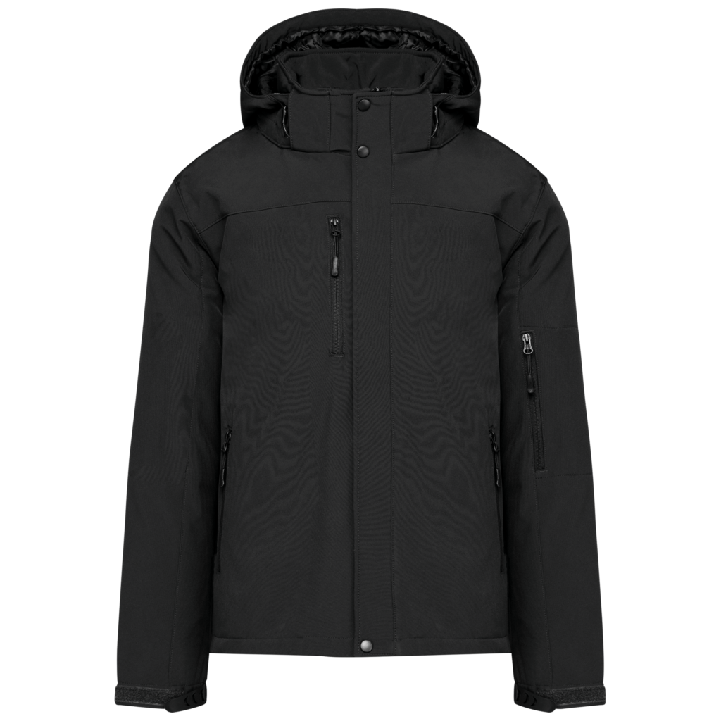 Parka softshell doublée capuche homme