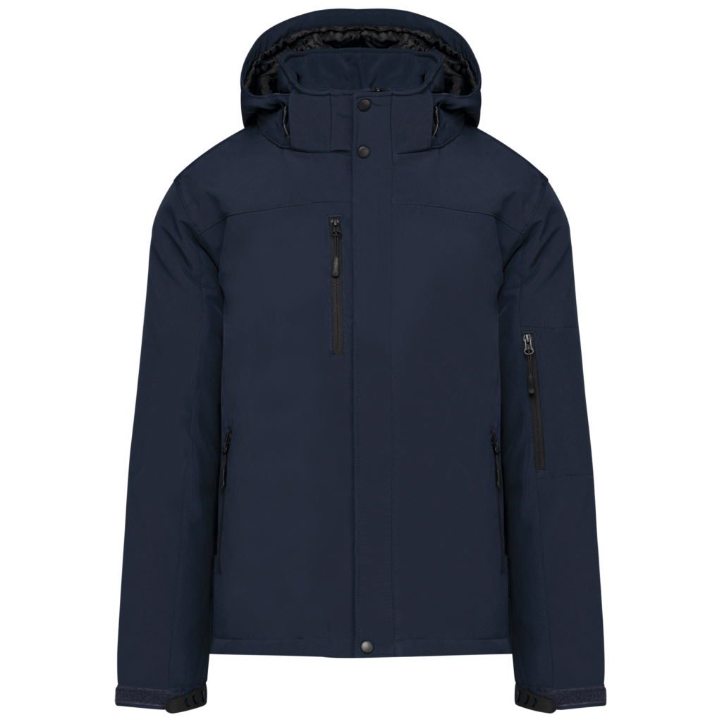 Parka softshell doublée capuche homme