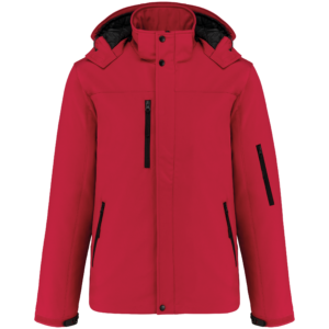 Parka softshell doublée capuche homme