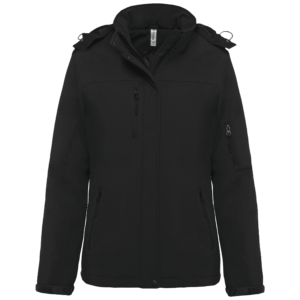 Parka softshell doublée capuche femme