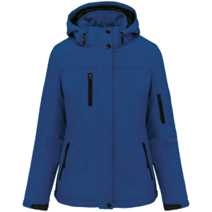 Parka softshell doublée capuche femme