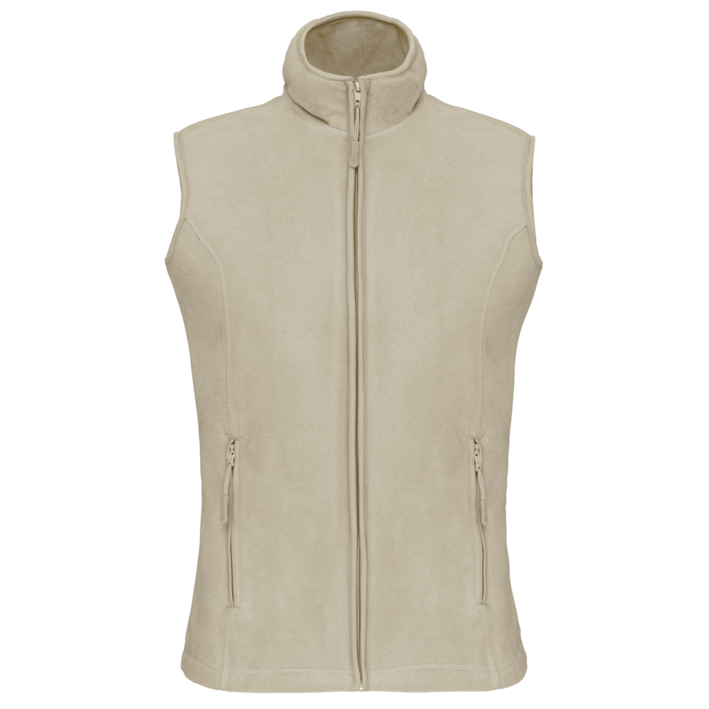 Bodywarmer micropolaire femme