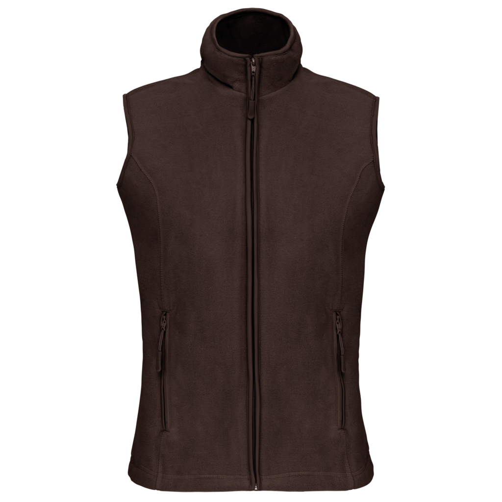Bodywarmer micropolaire femme