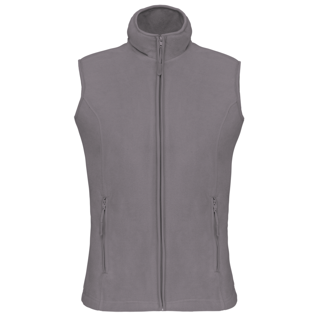 Bodywarmer micropolaire femme