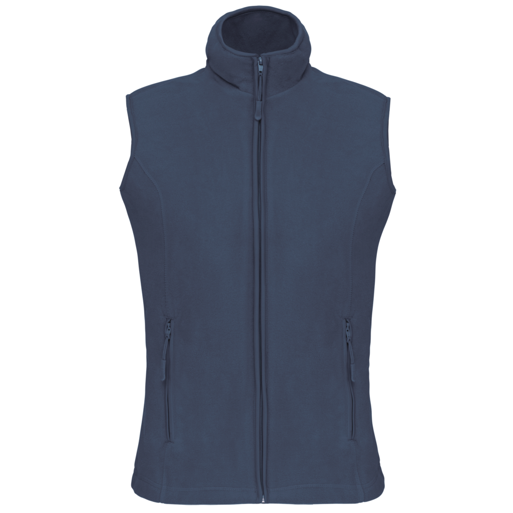 Bodywarmer micropolaire femme