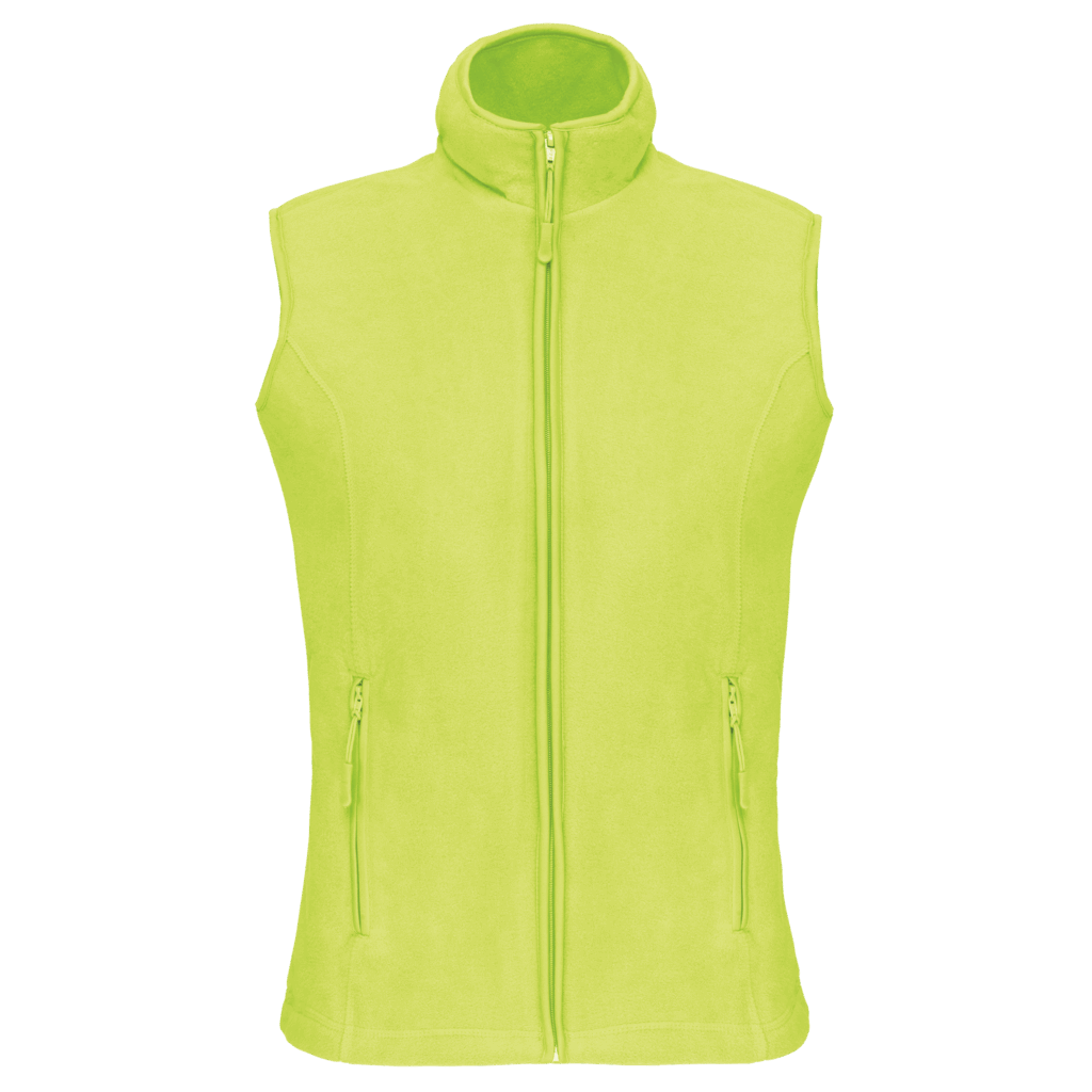 Bodywarmer micropolaire femme