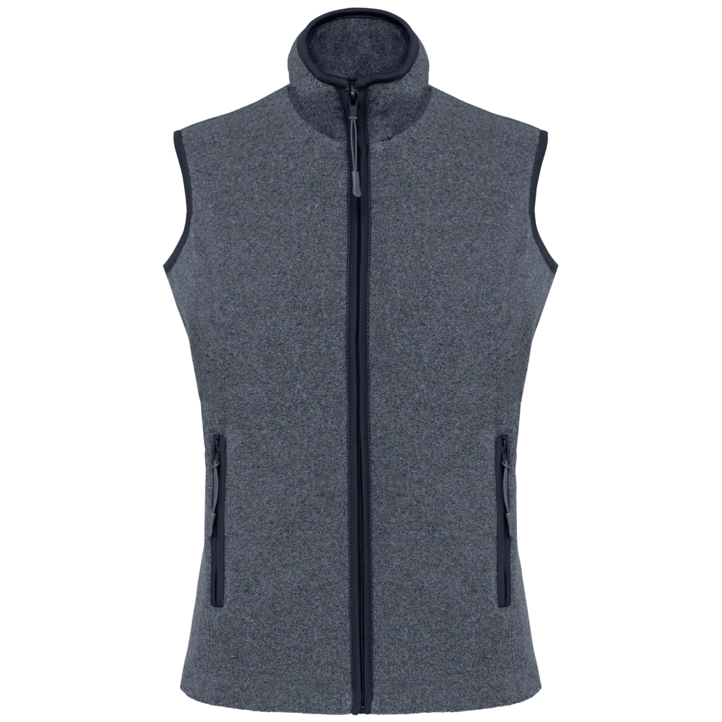 Bodywarmer micropolaire femme