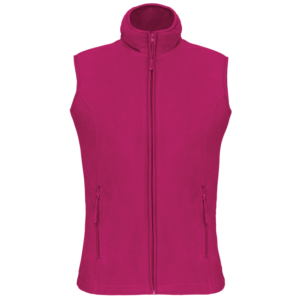Bodywarmer micropolaire femme