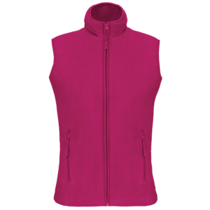 Bodywarmer micropolaire femme