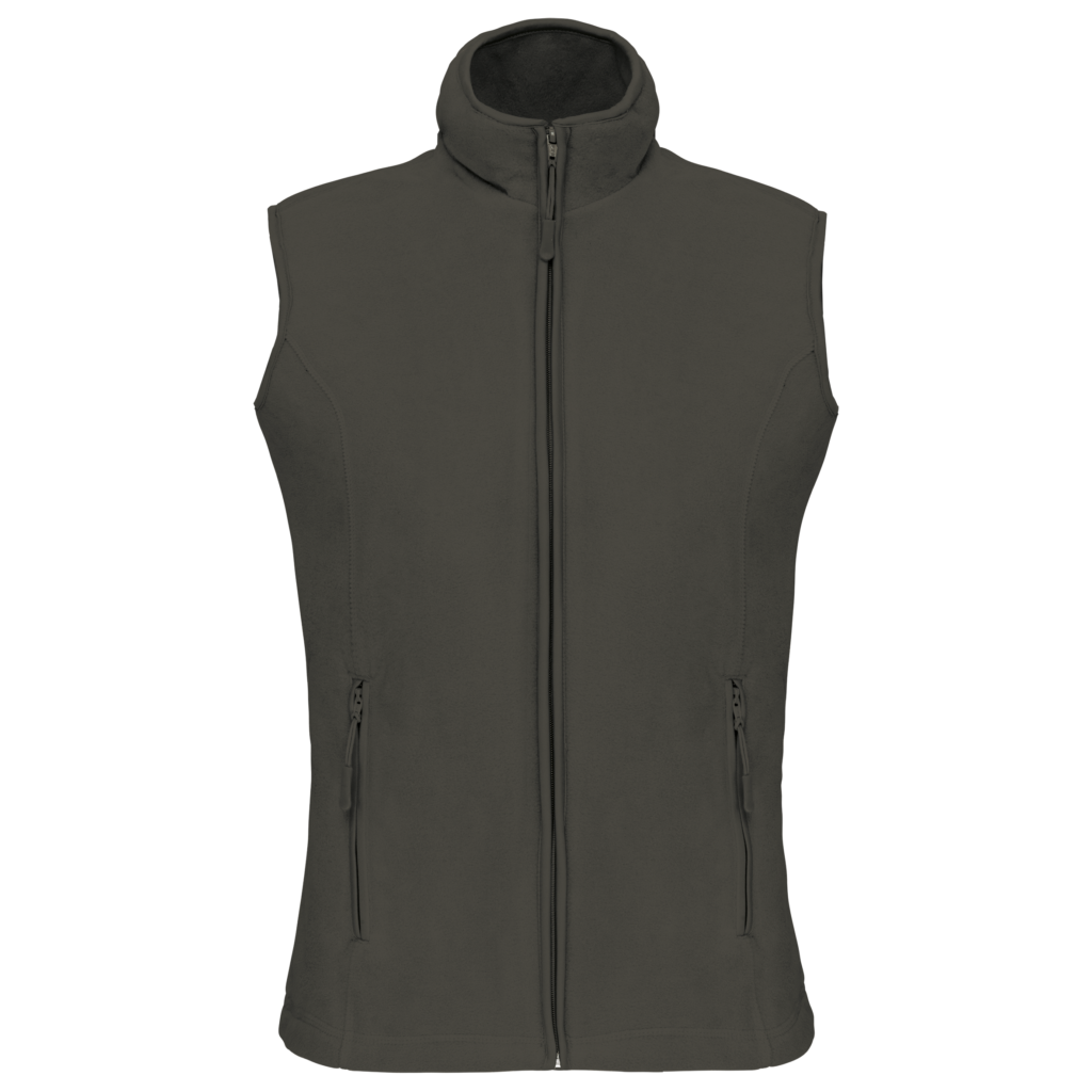 Bodywarmer micropolaire femme