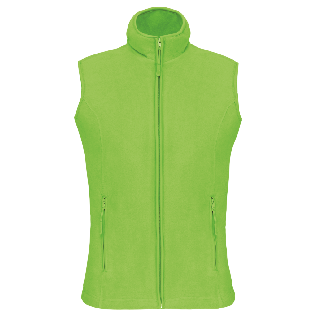 Bodywarmer micropolaire femme